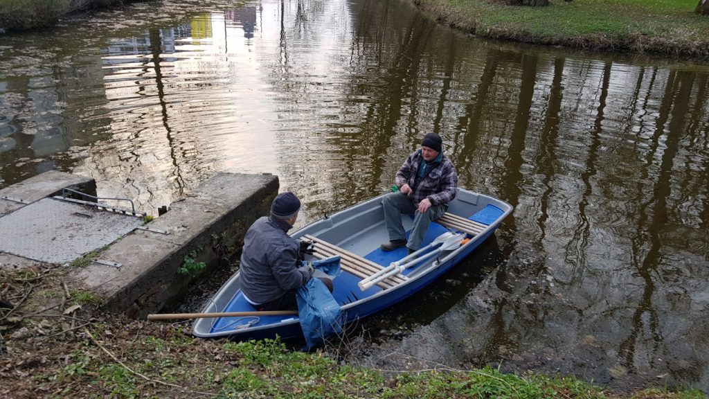 “Frühjahrsputz” an den Vereinsgewässern in Hildburghausen