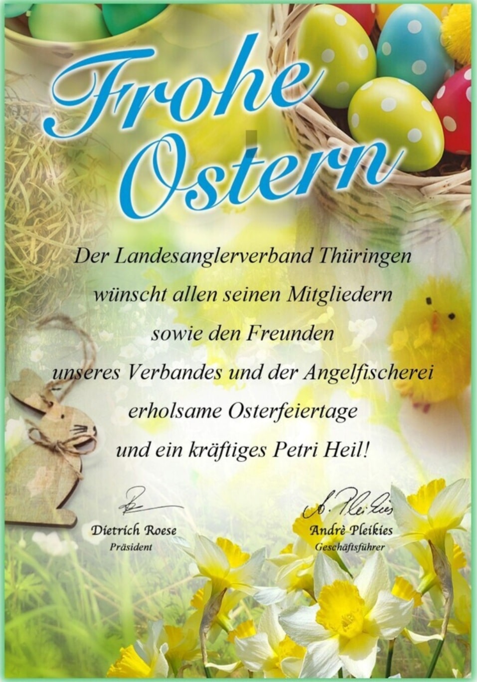 Ostergrüße vom LAVT